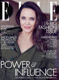 Angelina Jolie - Elle Magazine September 2019 issue